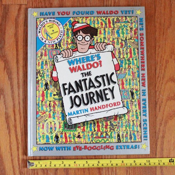 Vintage "Where's Waldo The Fantastic Journey" Search Activity Book - Picture 7 of 7